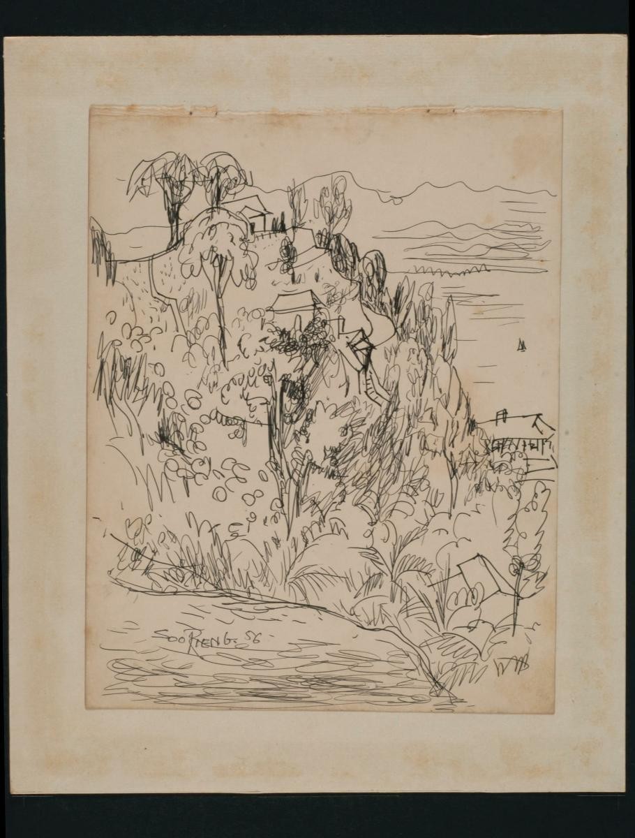 Untitled (Houses and Trees)
