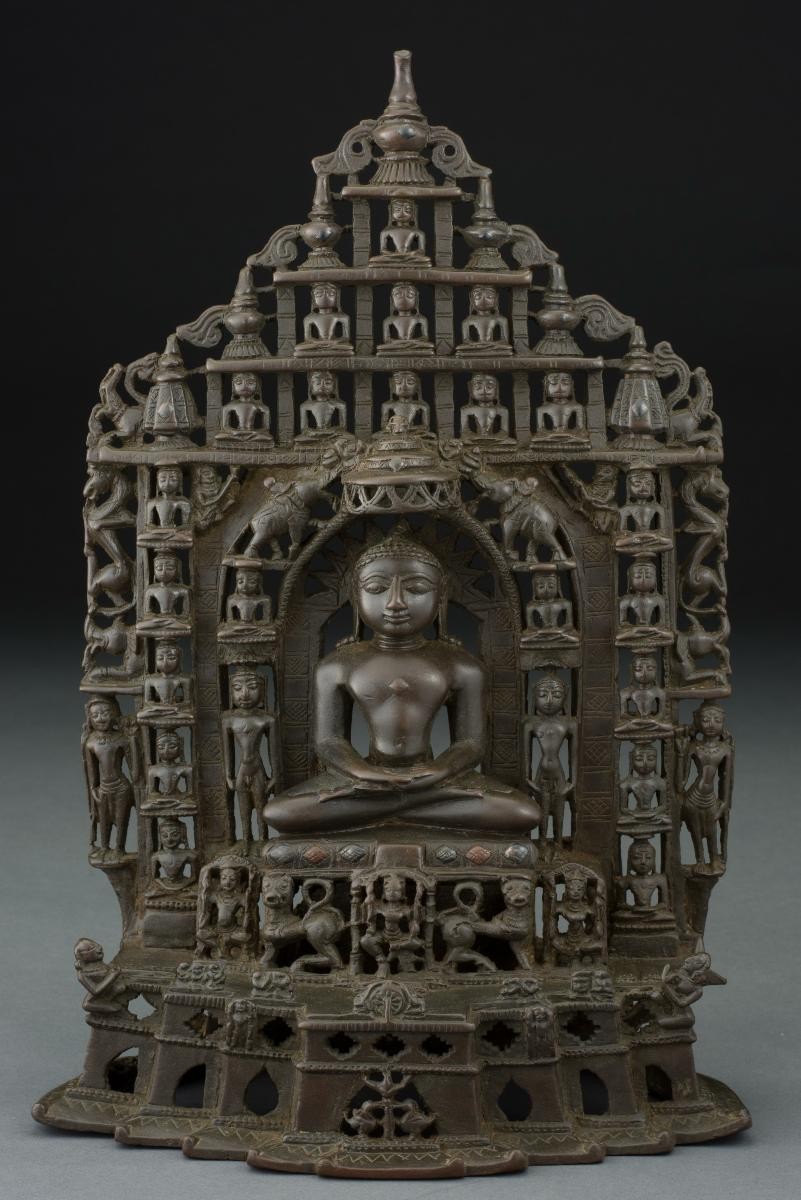 Shrine with Sumatinatha, the Fifth Jain Tirthankara