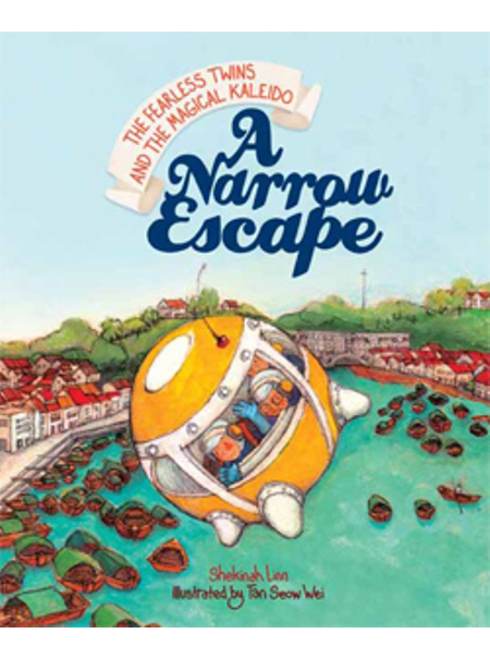 Colouring Sheets and Online Storytelling of "A Narrow Escape: The Fearless Twins and the Magical Kaleido"