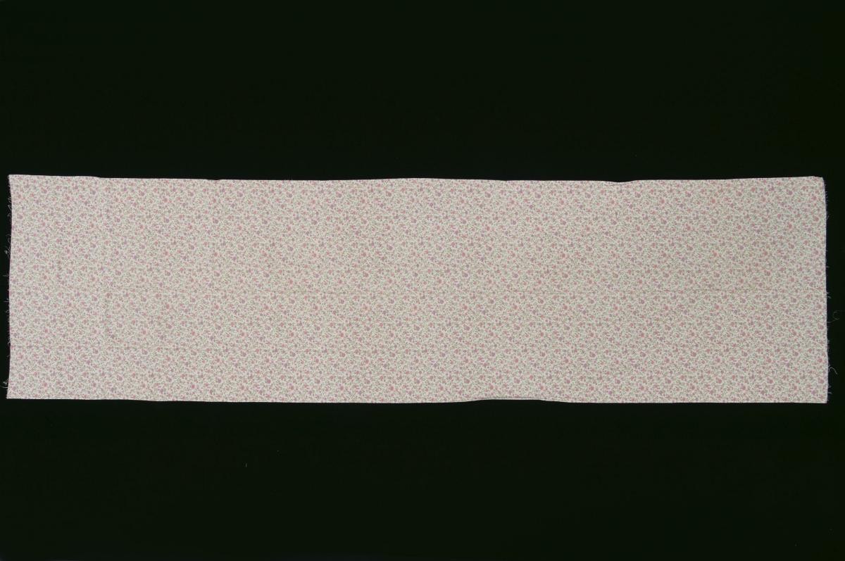 Fabric with a floral motif
