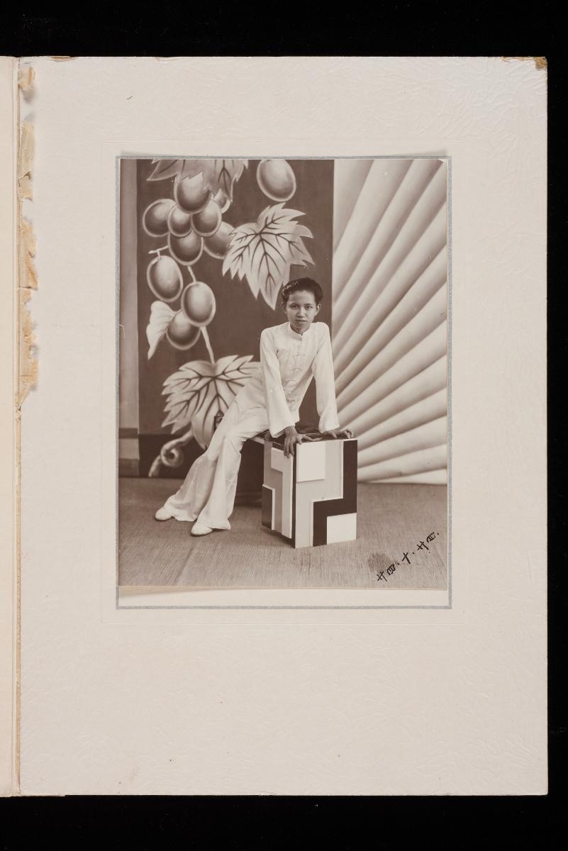 Studio portrait of a young Chinese man