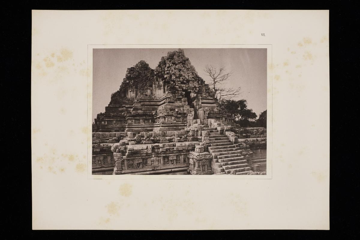 The exterior of the Candi Prambanan from Dr Isaac Groneman’s ‘Candi Prambanan in Central Java’