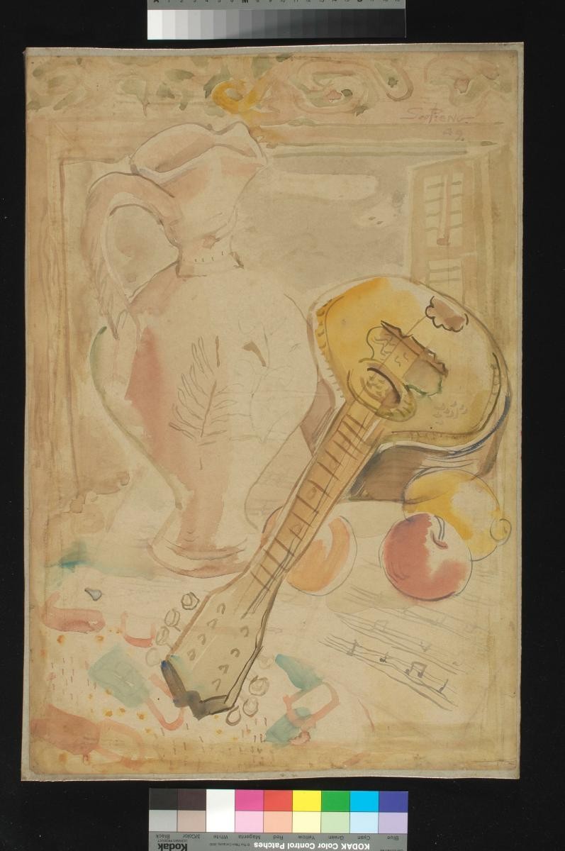 (Untitled) Still Life with Musical Instrument
