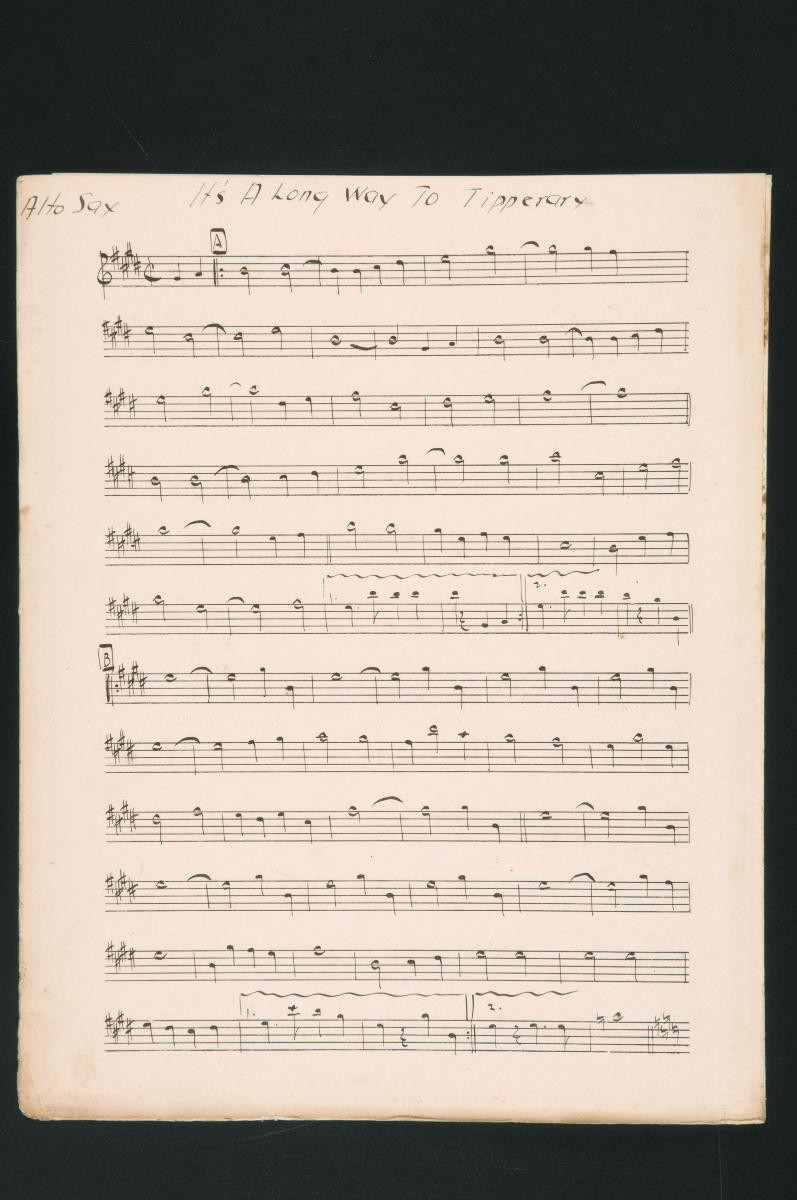 'It's a Long Way to Tipperary' music score