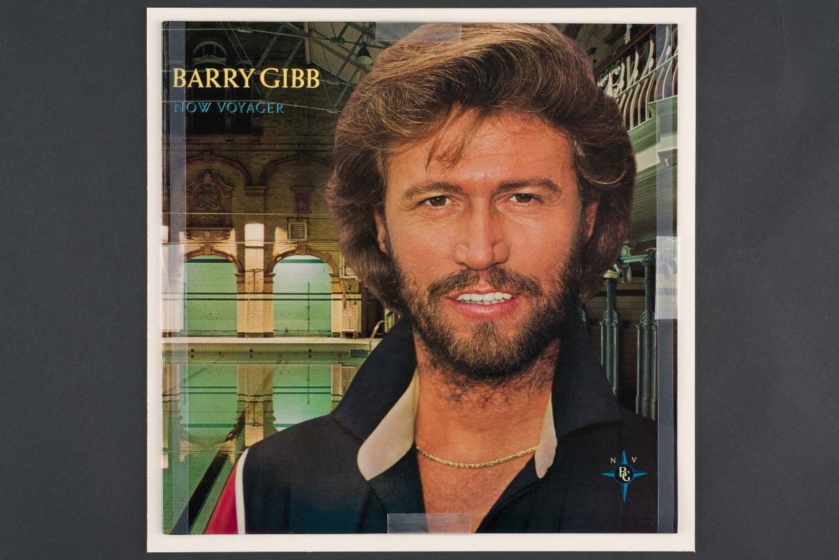 Vinyl record by Barry Gibb, 'Now Voyager'