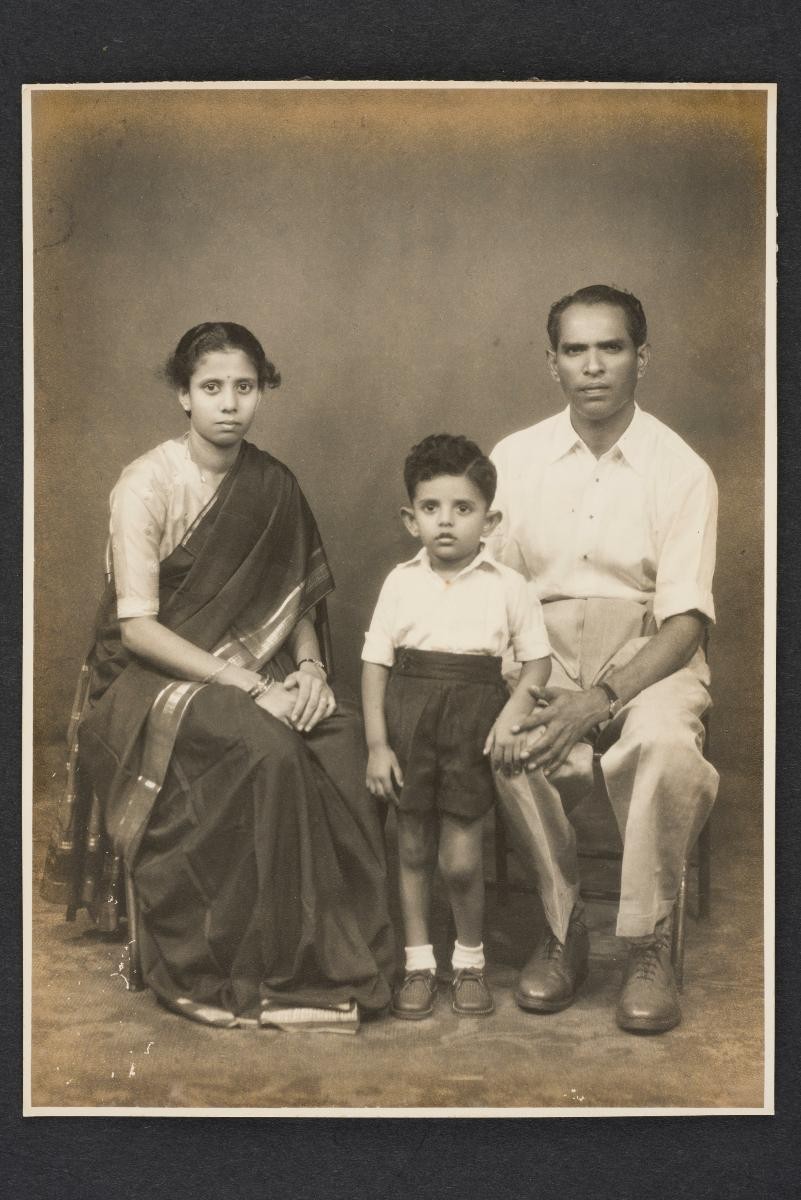 Mrs Marimuthu, Mr S Gopalakrishnan and their son, Selva Gopalakrishnan (3 years old)