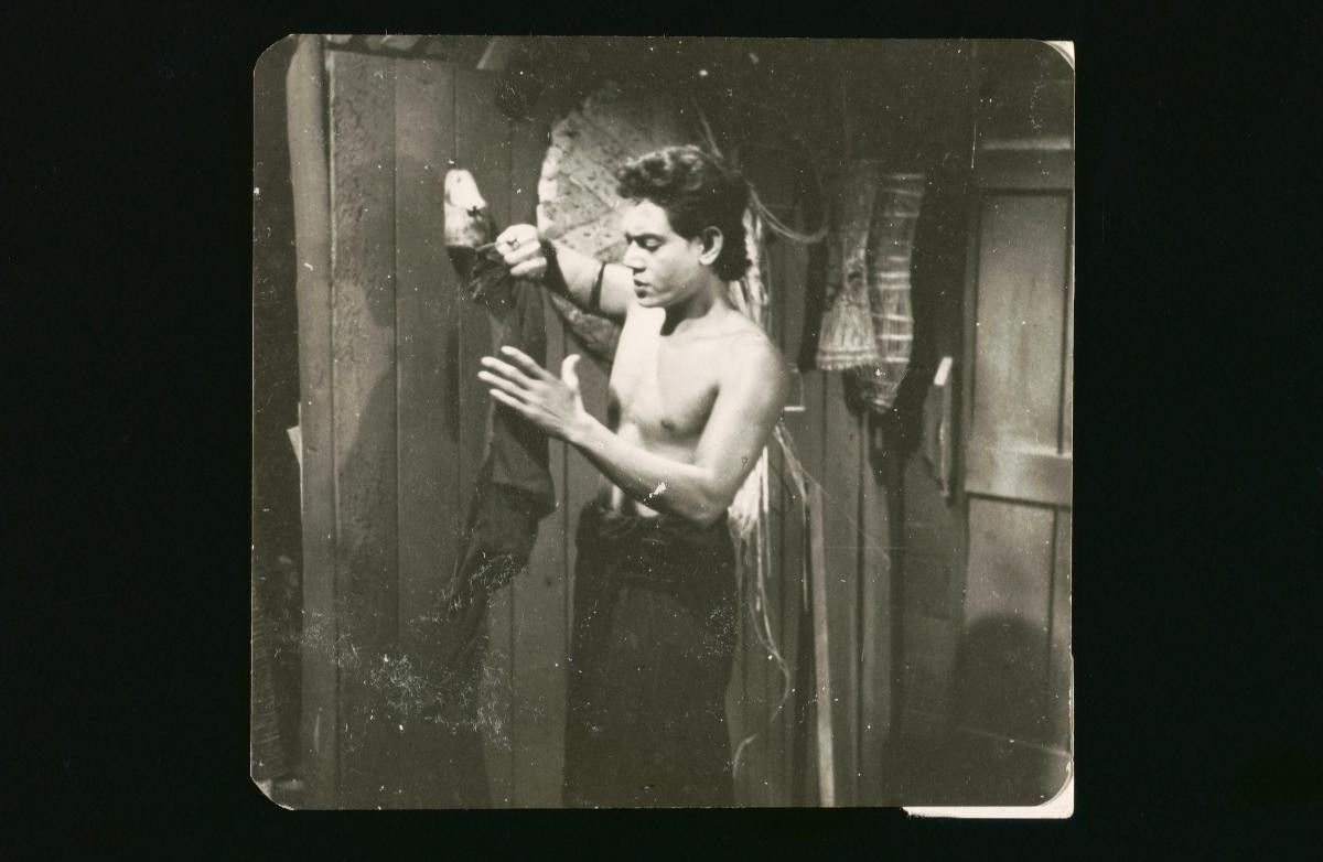 A scene from the film, 'Sri Mersing'