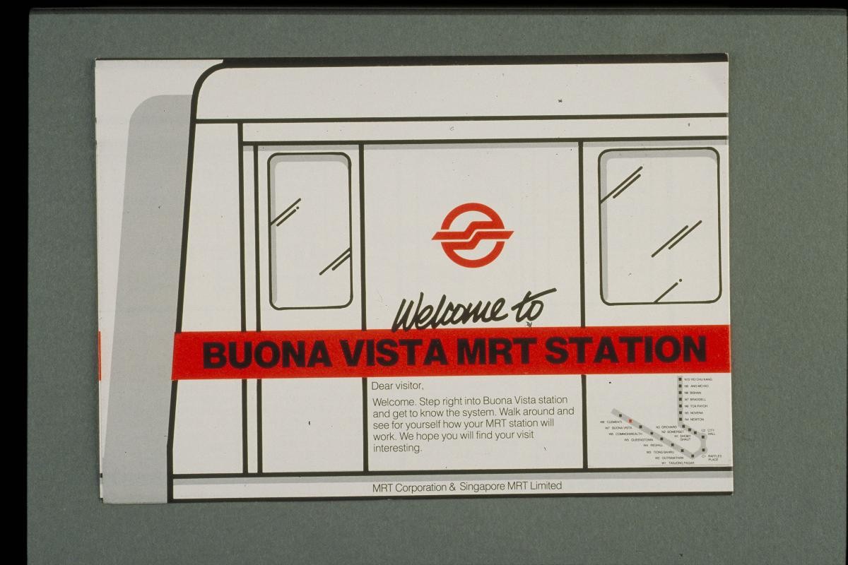 Buona Vista MRT Station poster