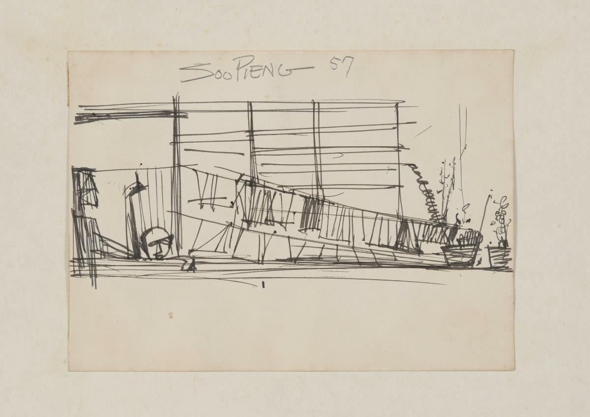 Untitled (Hanging Clothes Out to Dry)