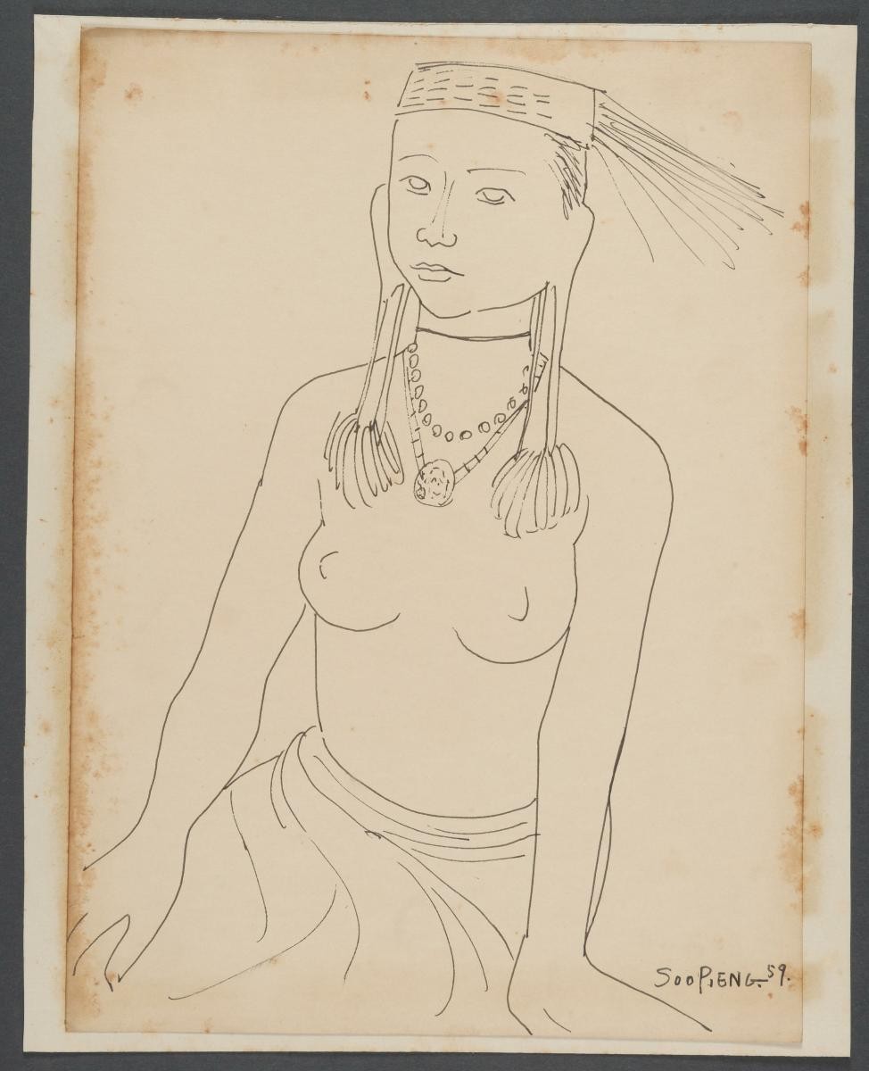 Untitled (Young Dayak Woman)