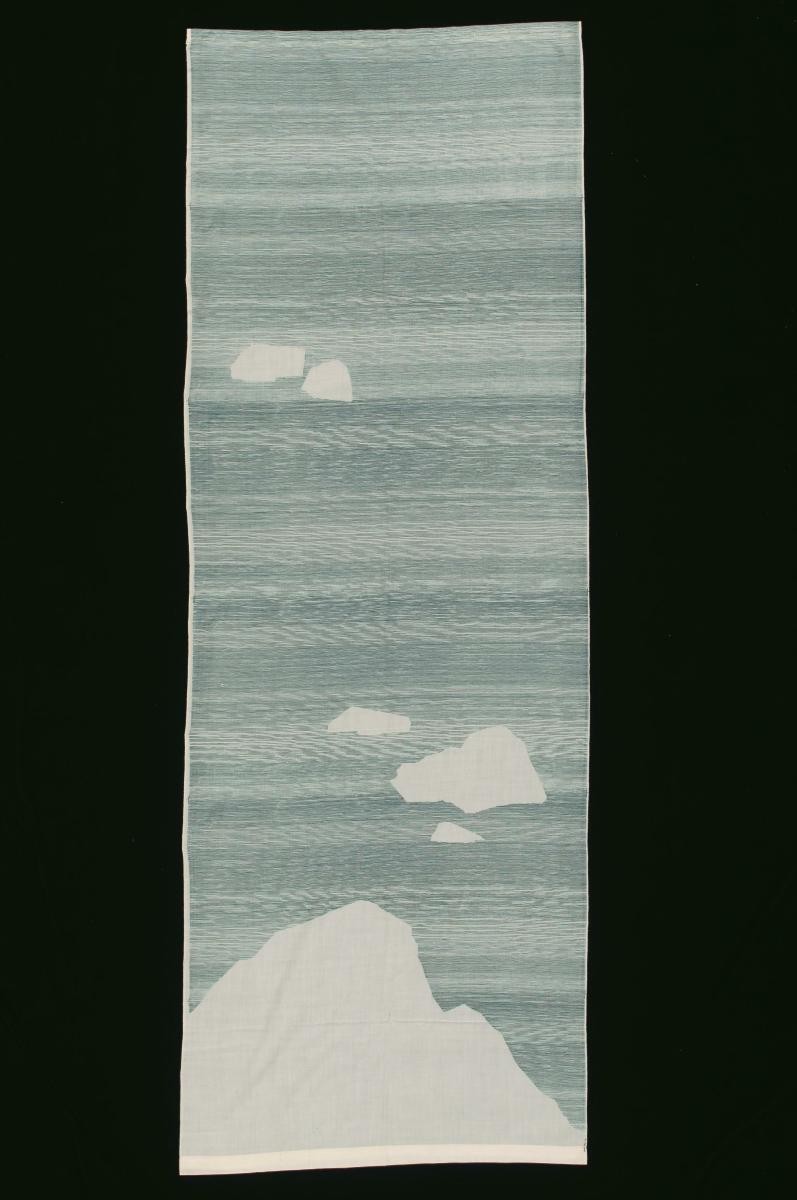 A textile painting by Eng Tow
