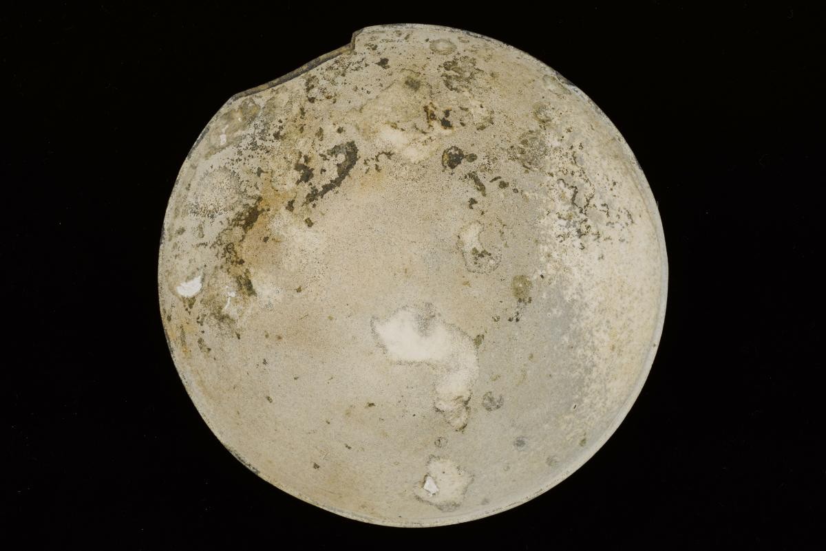 Bowl with bi-disc foot
