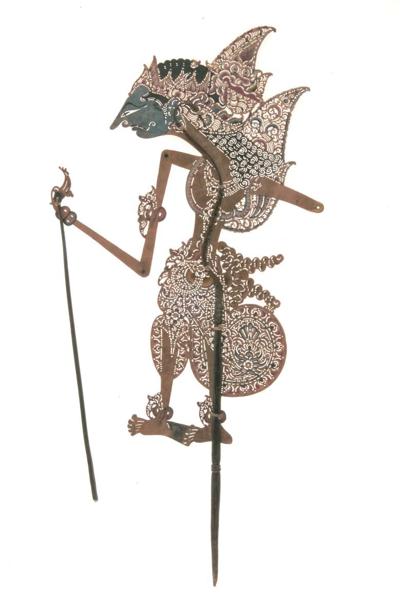 Shadow puppet, a ruling prince
