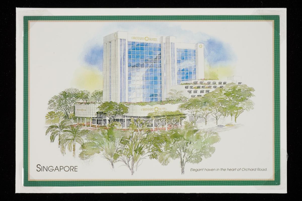 The Orchard Hotel at the junction of Orange Grove and Orchard Roads