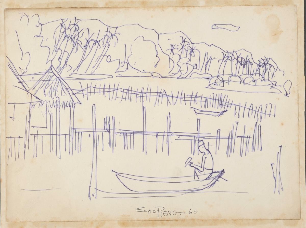 Untitled (Man Sitting on Boat)