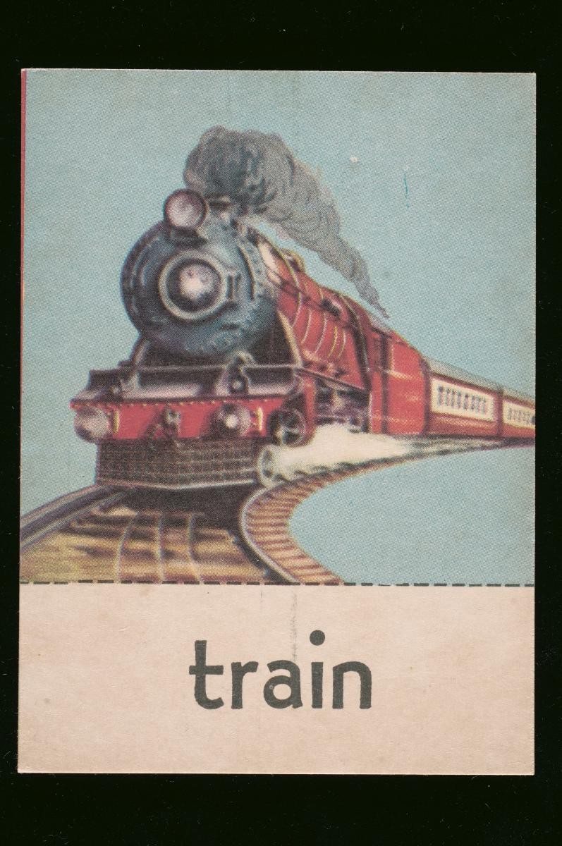 English vocabulary picture cards for children