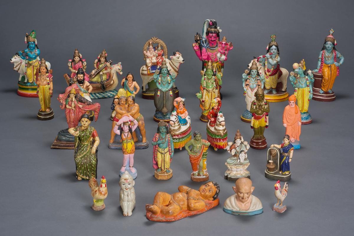 Collection of Golu Dolls