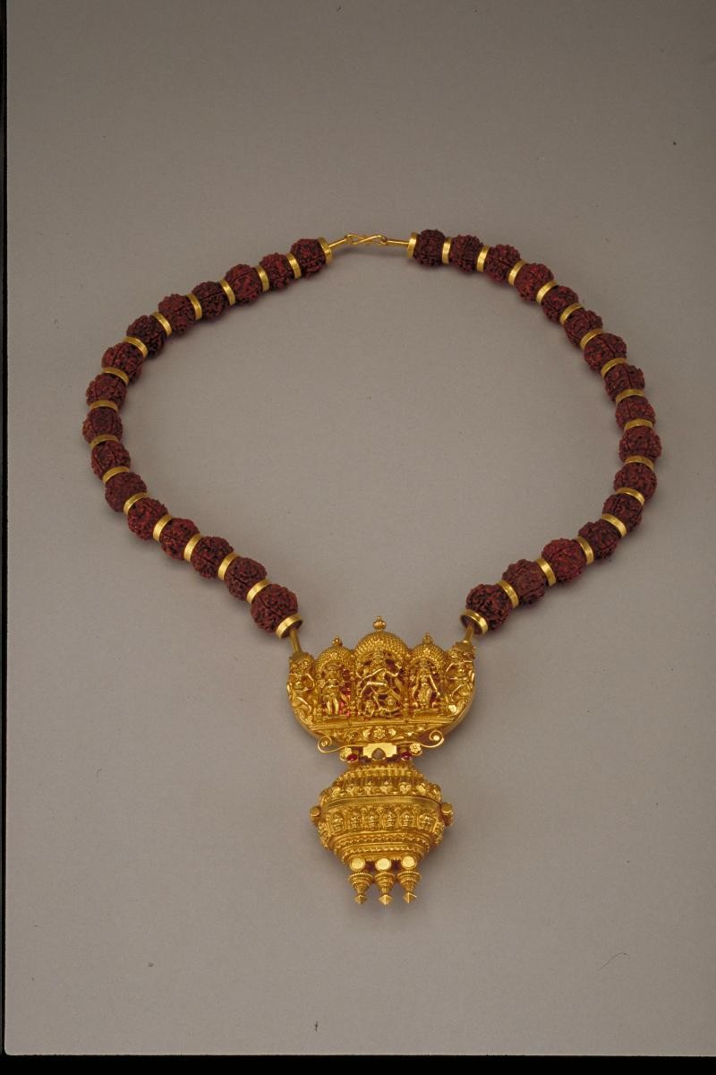 Rudraksha necklace