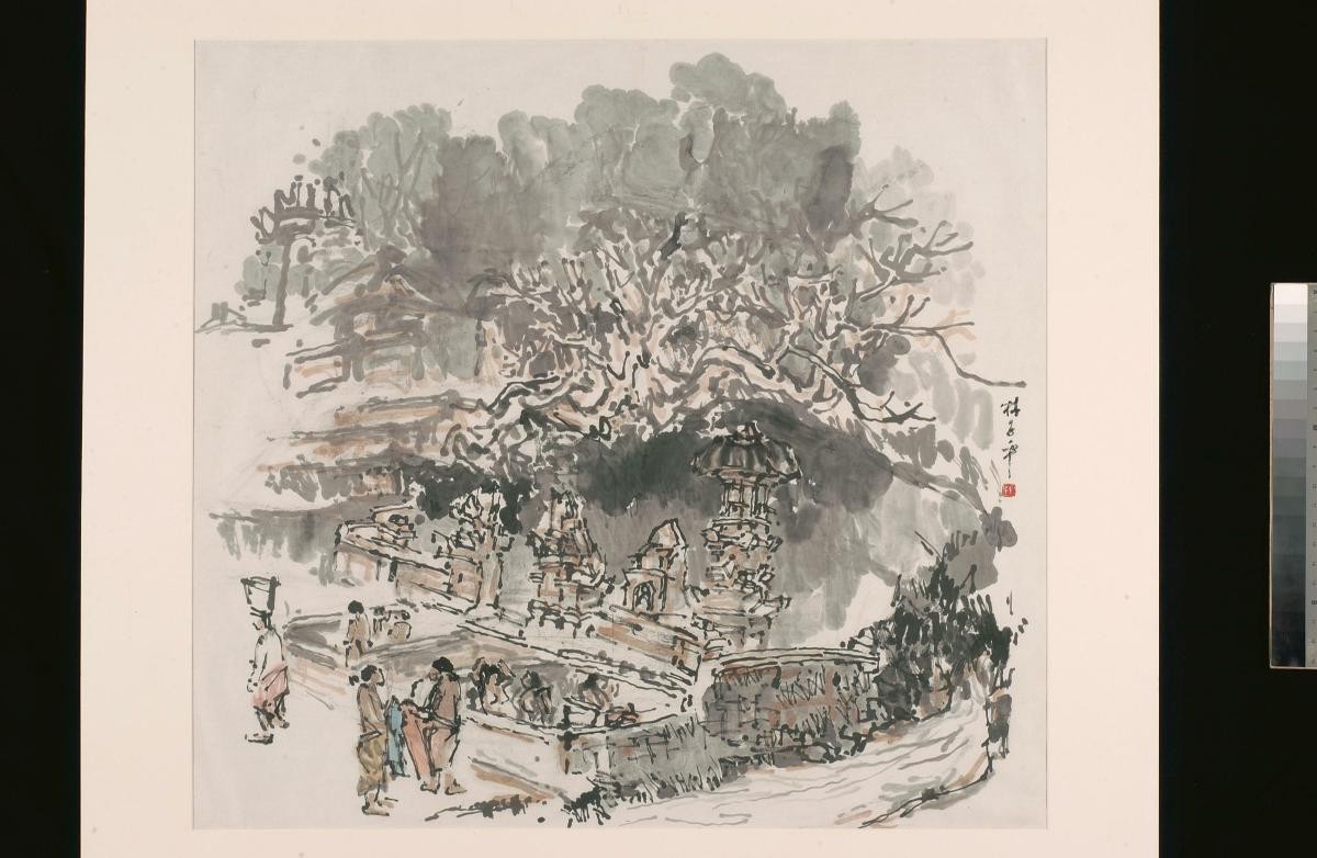 Untitled (Outside a Bali Temple)