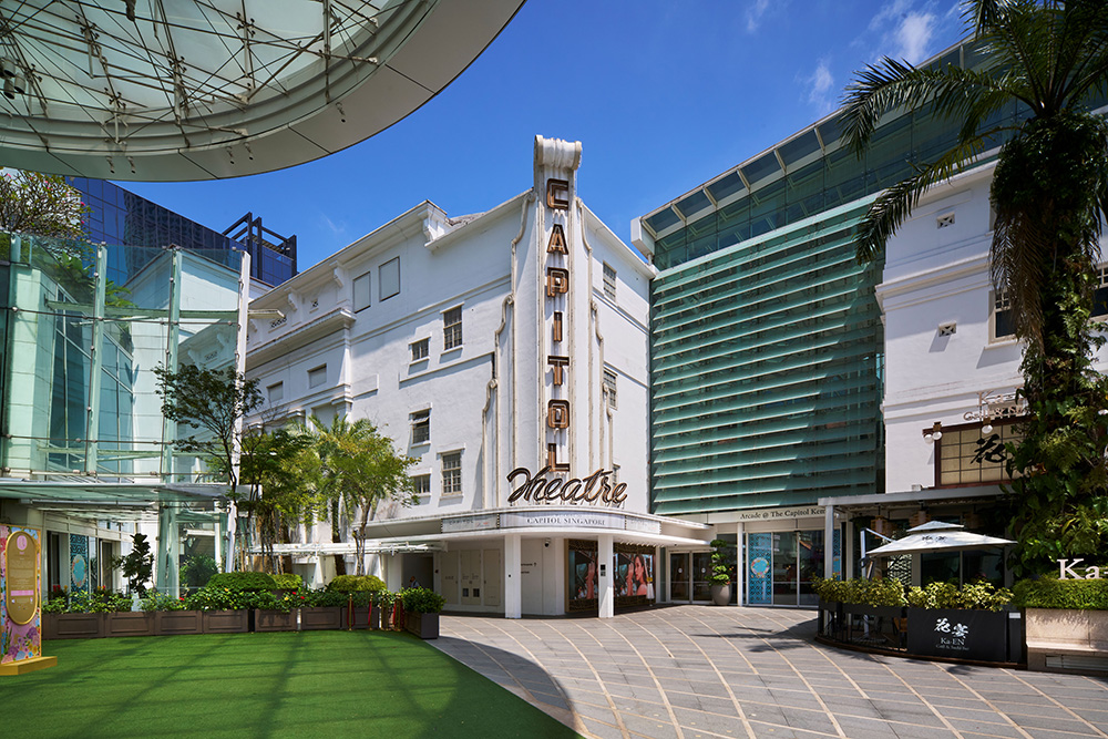 Capitol Theatre, Former Namazie Mansions and Former Stamford House