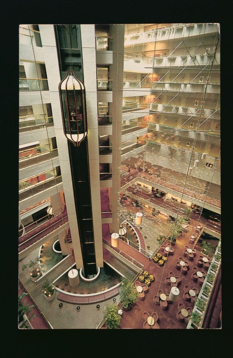 The atrium of the Pavilion Inter-Continental Singapore at Cuscaden Road