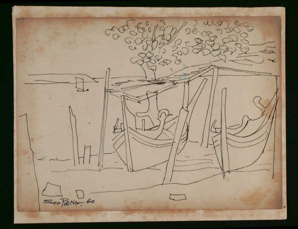 Untitled (Boats Docking by The Sea)