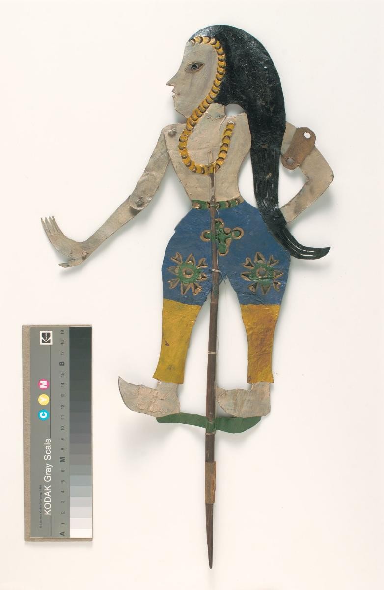 Shadow puppet, lady