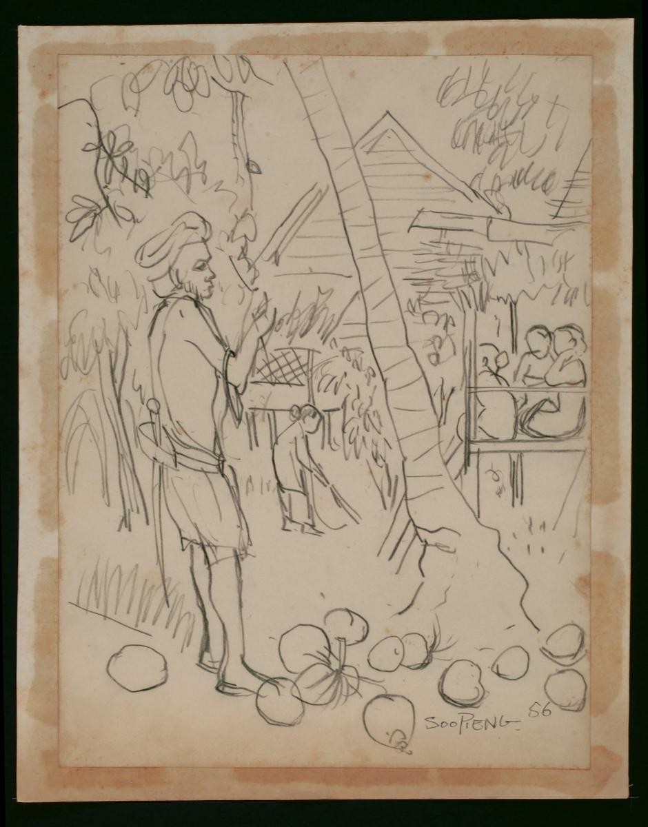 Untitled (Indian Man with Coconuts)