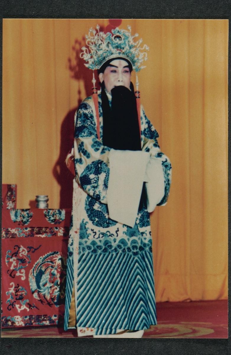 Chinese opera actress Phan Wait Hong in performance