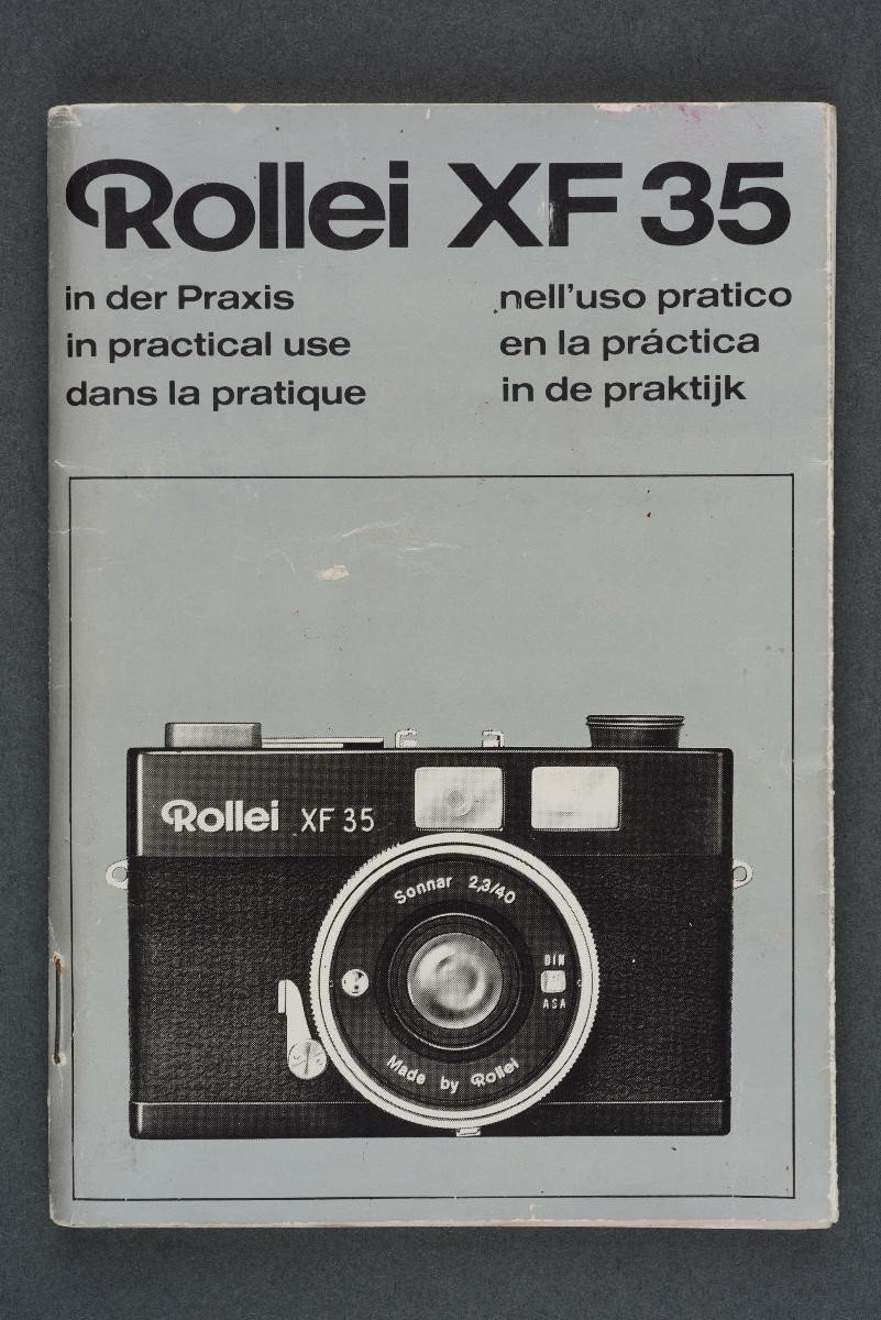 Manual for the Rollei XF35 camera