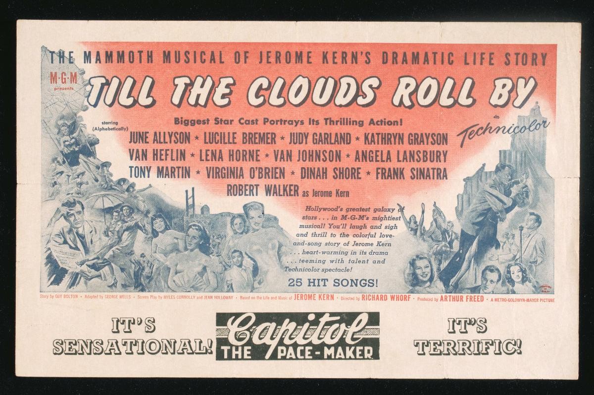 ‘Till the Clouds Roll By’ film poster
