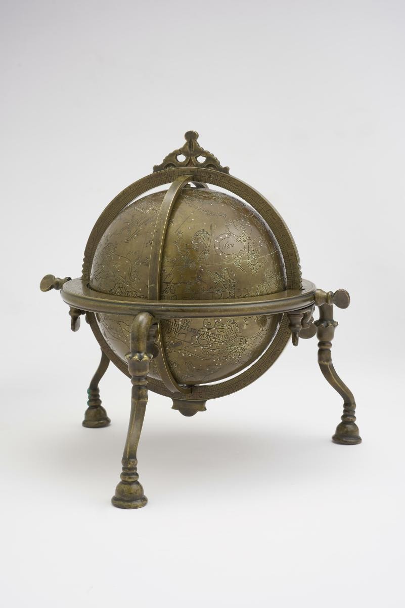 Celestial globe with stand