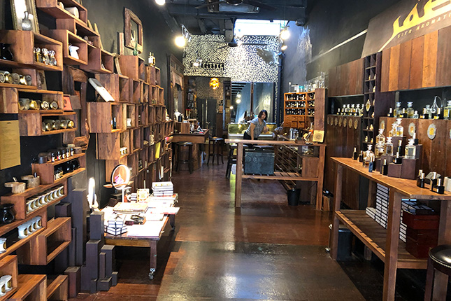 Volunteer Interior of Sifr Aromatics