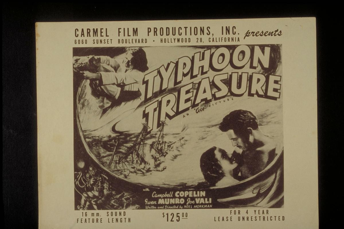 Movie poster for 'Typhoon Treasure'