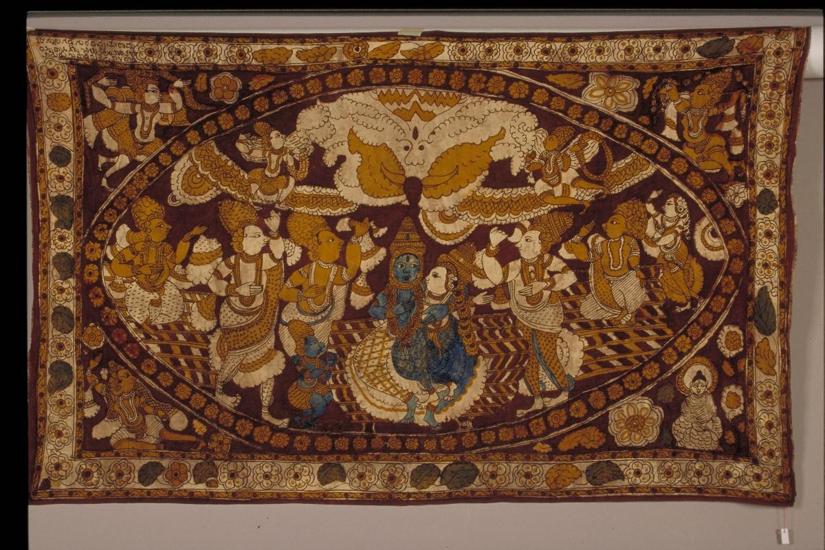 Kalamkari temple hanging