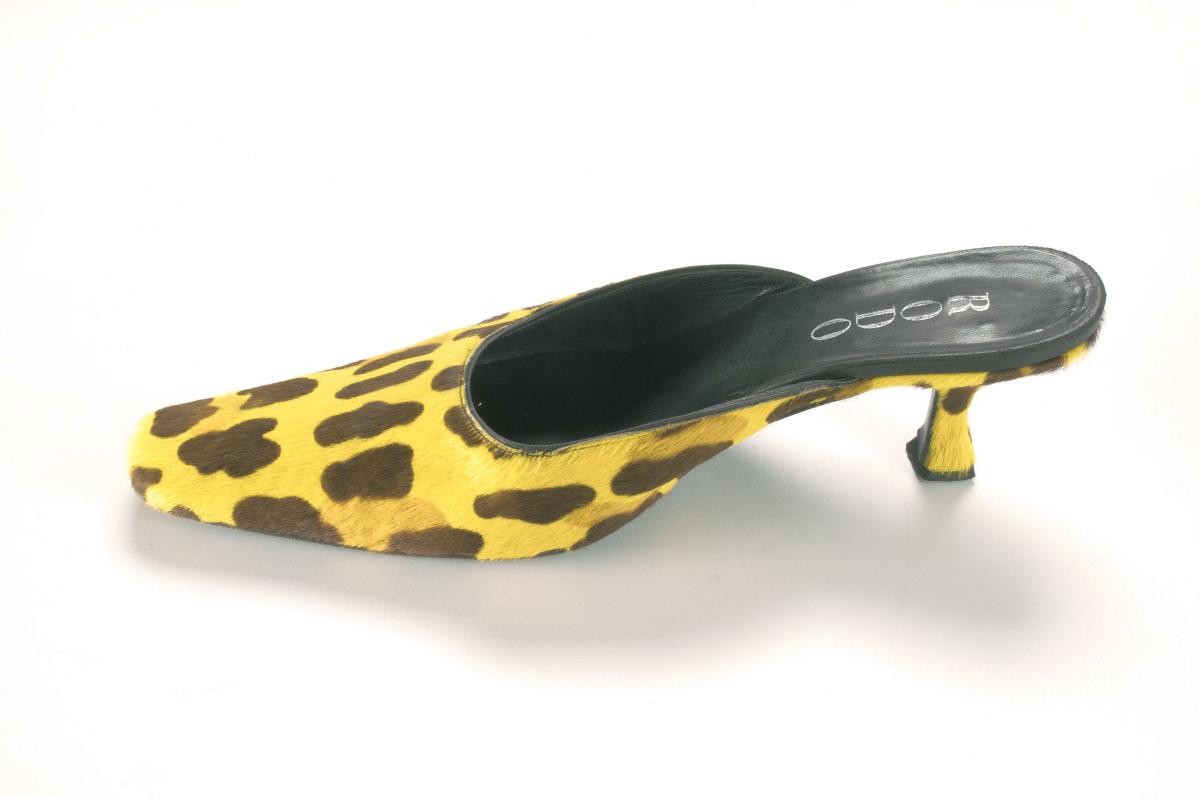 Rodo leopard printed slide