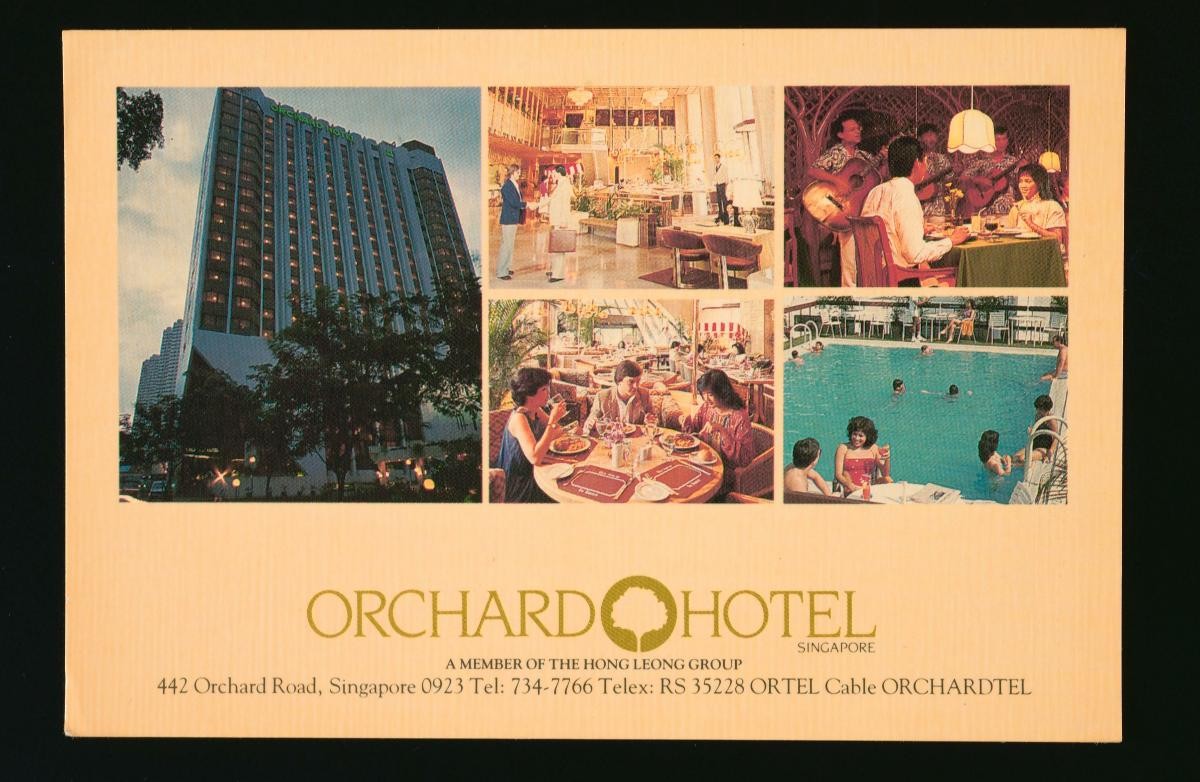 The Orchard Hotel at the junction of Orange Grove and Orchard Roads