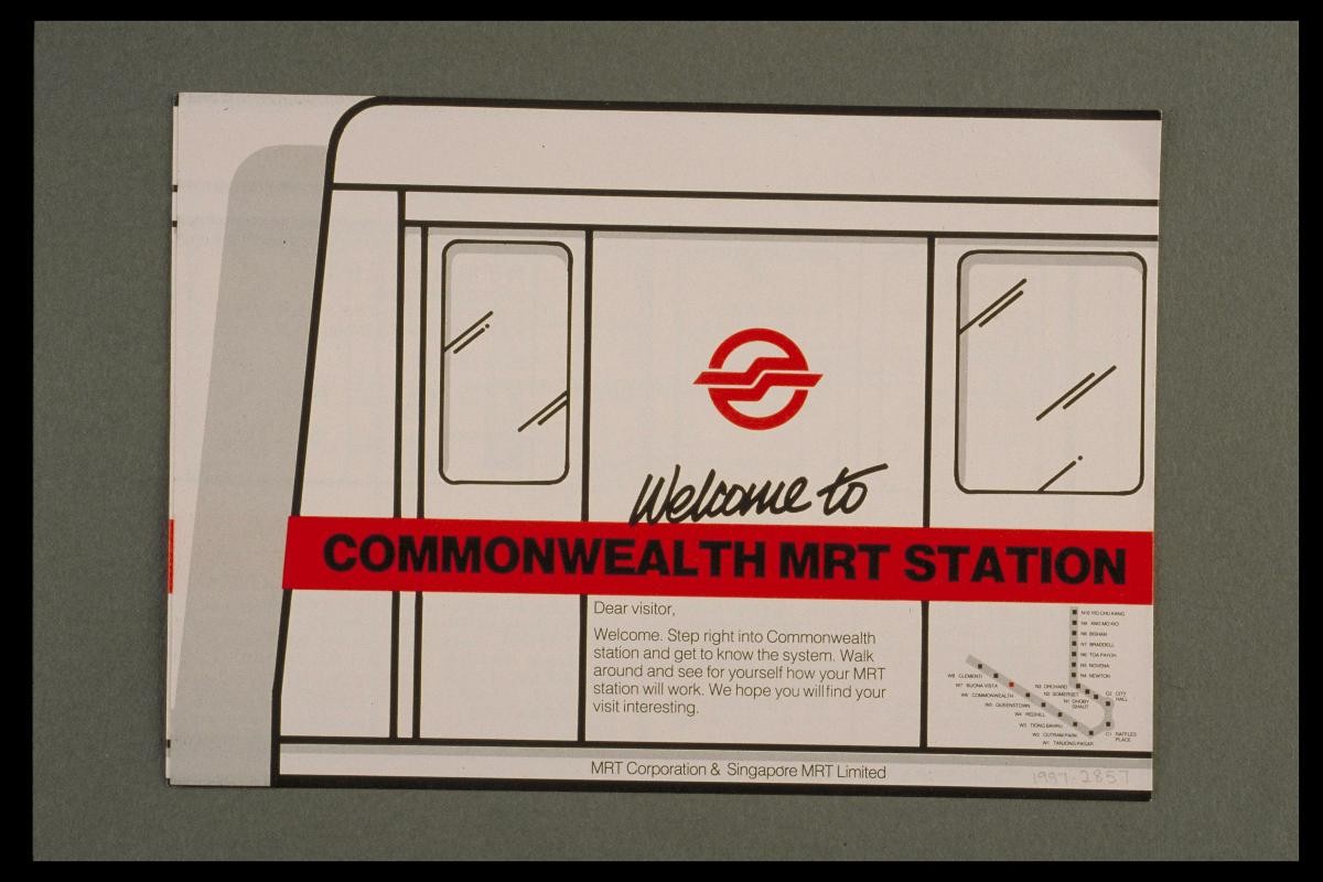 Commonwealth MRT Station poster