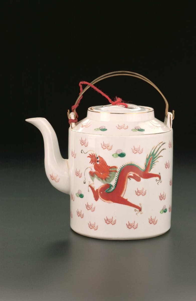 Chinese wedding teapot