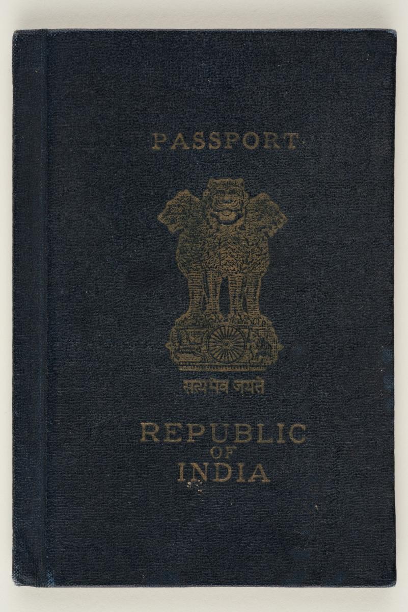 Passport issued by Republic of India, belonging to Parmjit Singh