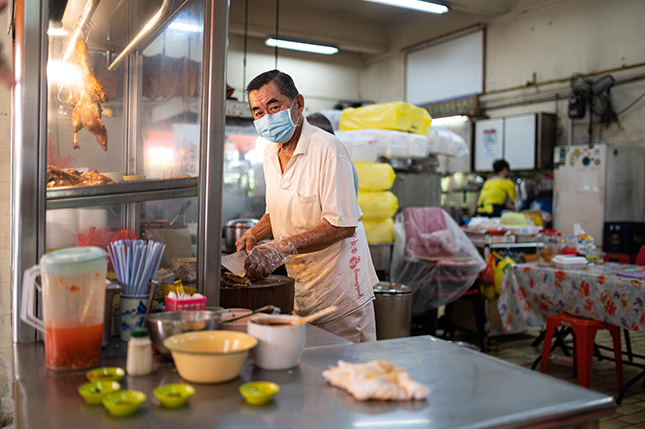 Staff 1 at Luk Lu Eating House