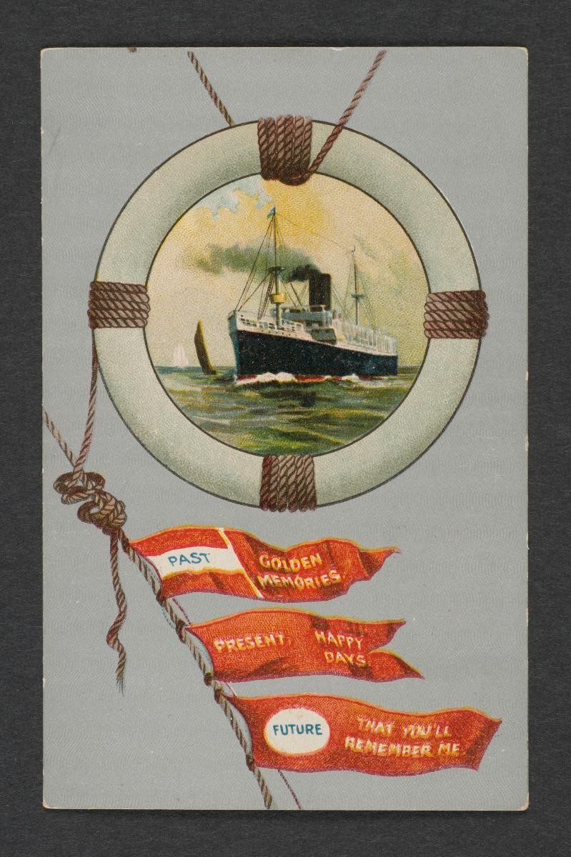 Postcard ‘Past Present Future’