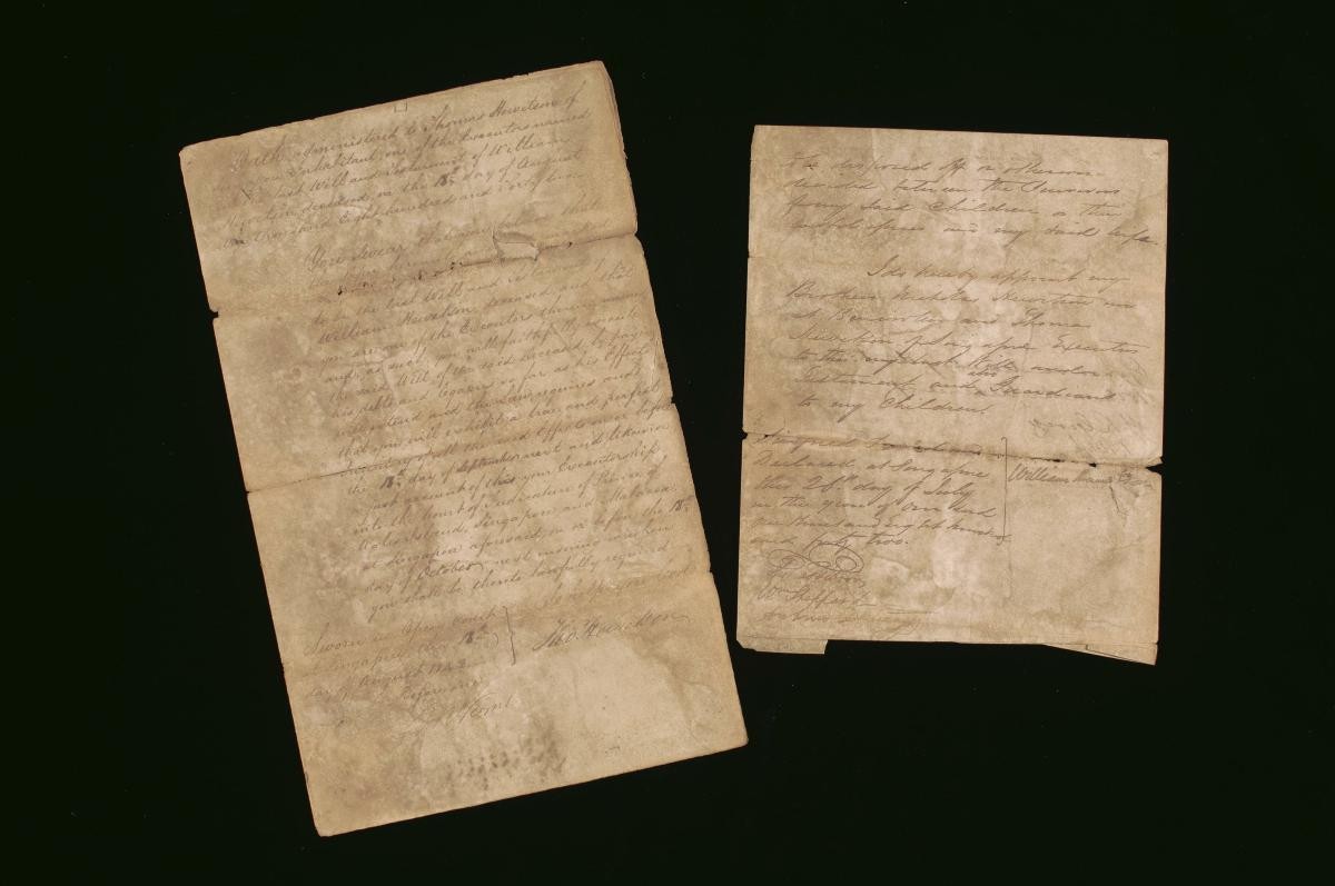 Oath and power of attorney concerning the estate of William Heivetson