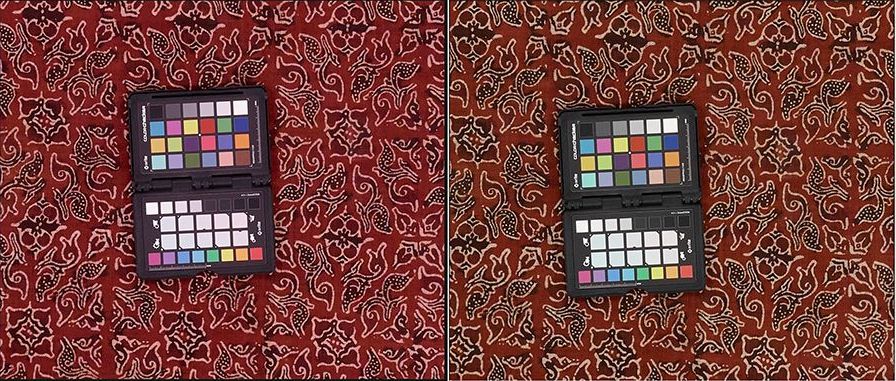 <em>Before white balancing (left); After white balancing (right)</em>