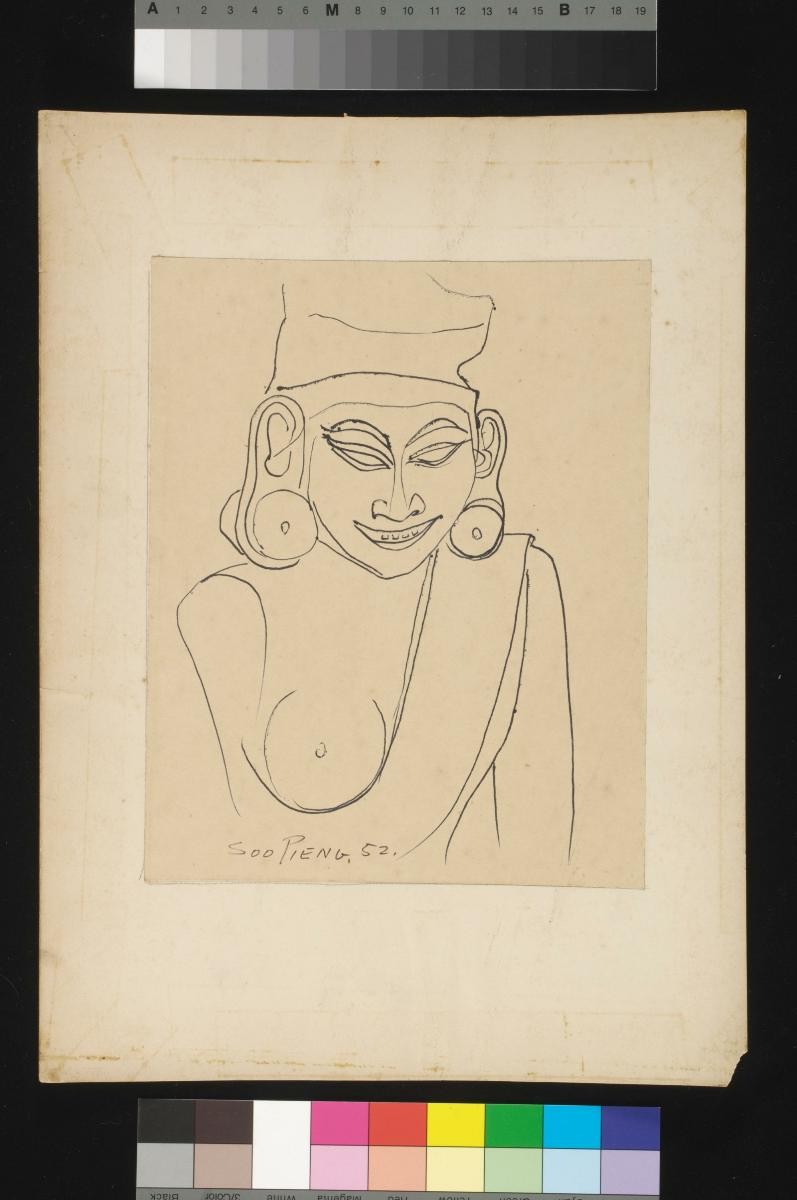 (Untitled) A Mask with Big Ear Hole