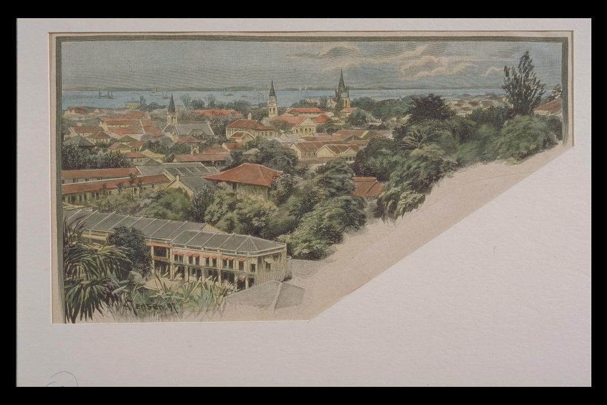 View of European Town from Fort Canning