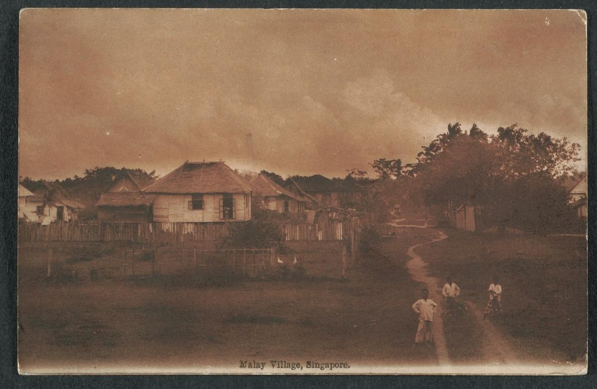 A Malay village in Singapore