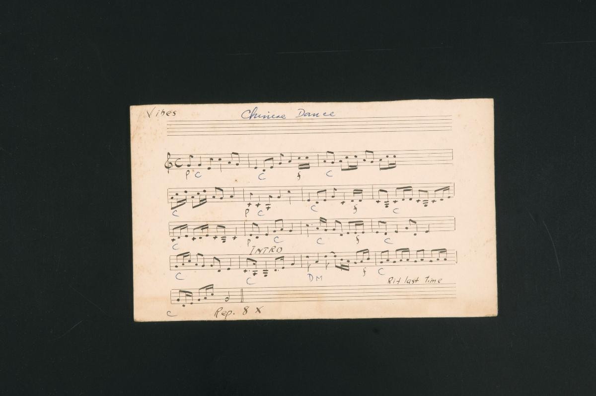 ‘Chinese Dance’ music score