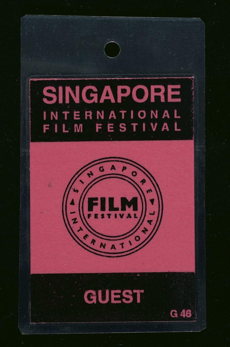 Guest pass for the Singapore International Film Festival (SIFF)