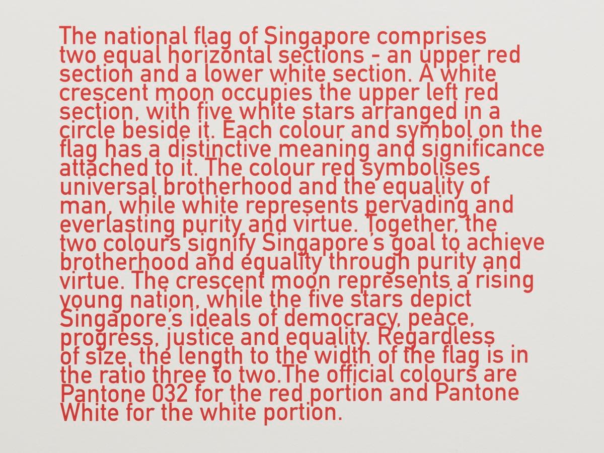 The Singapore Flag